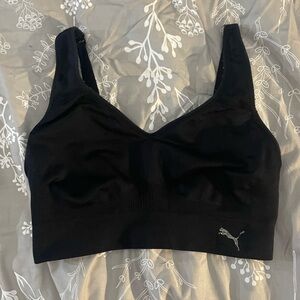 Black Sports Bra